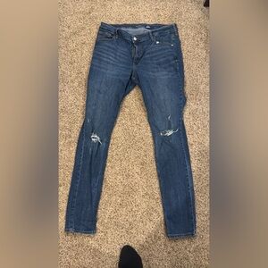 Old Navy Women's Dark Blue Skinny Jeans
